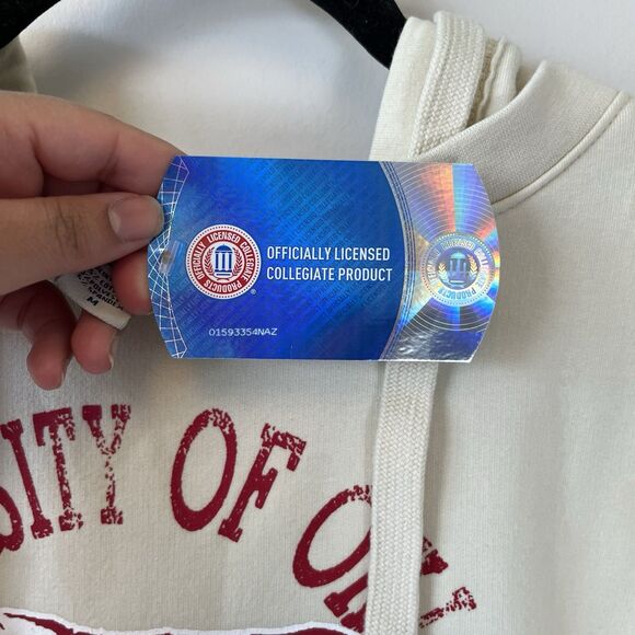 New Agenda The University of Oklahoma Sooners Hoodie Sweatshirt Size Medium NWTs - Picture 6 of 9
